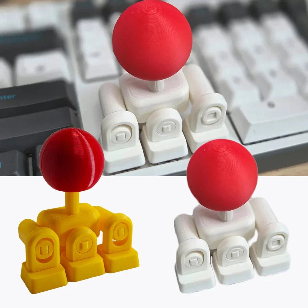 3D Printed Keyboard Joystick 4-Way Directional Key Mod for Mechanical Keyboards