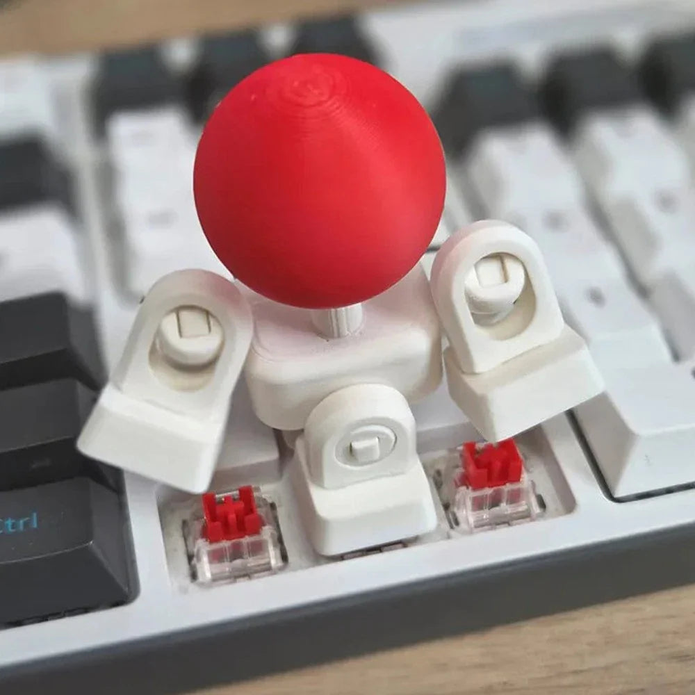3D Printed Keyboard Joystick 4-Way Directional Key Mod for Mechanical Keyboards
