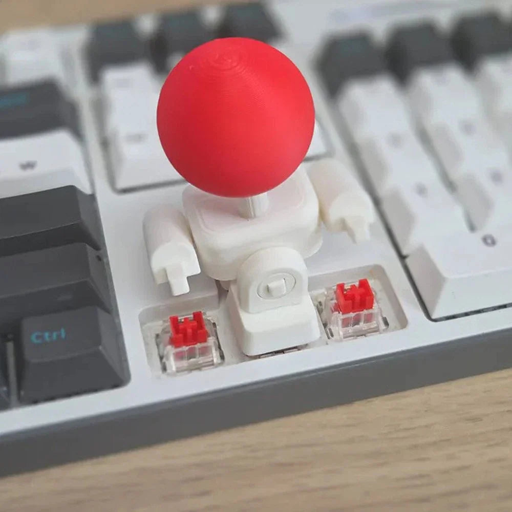 3D Printed Keyboard Joystick 4-Way Directional Key Mod for Mechanical Keyboards