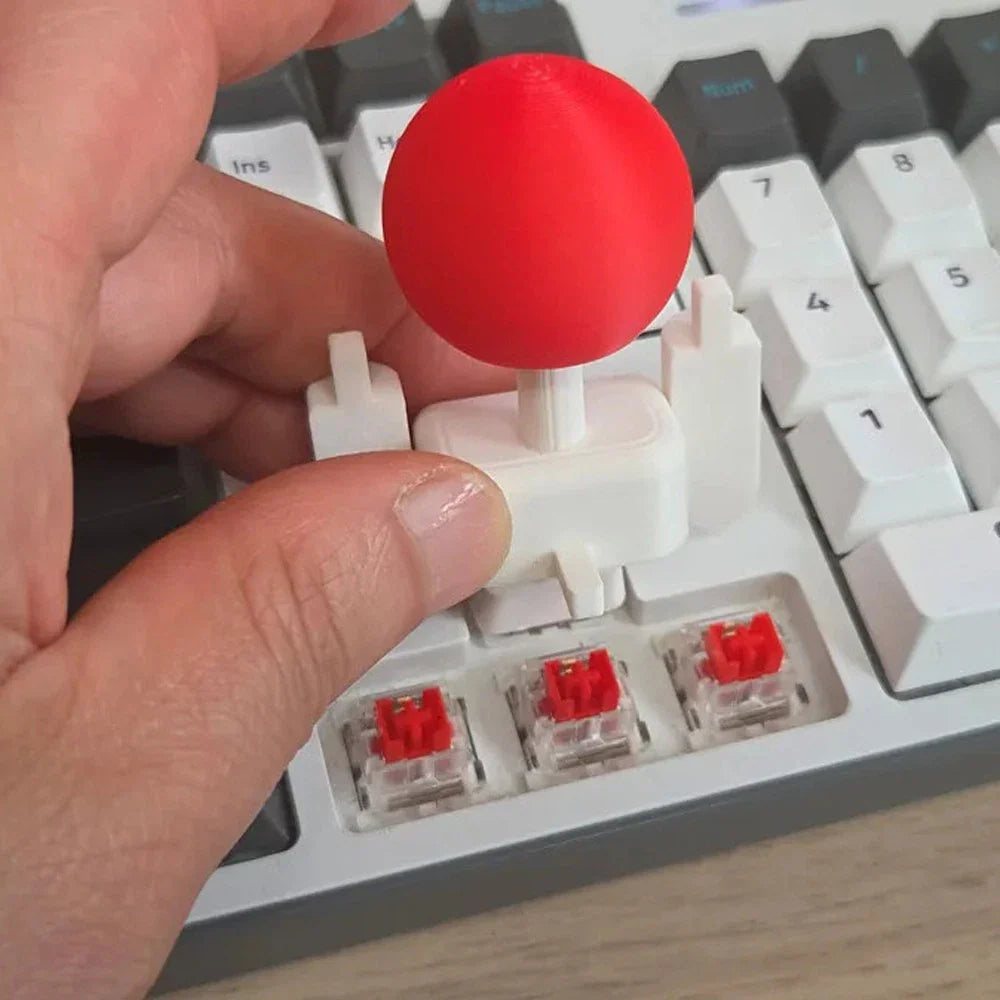 3D Printed Keyboard Joystick 4-Way Directional Key Mod for Mechanical Keyboards